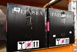 A quantity of FarFasha unscented anti-bacterial sanitiser. Spray formula removing the issue of