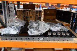 An as new unboxed Lofra Mars built-in gas hob in black (HGN950-GC00).