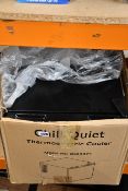 One boxed as new Chill Quite thermoelectric cooler in black 17L (DS23377).