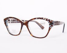 A pair of as new Lafont glasses frames with clear glass (RRP £230).