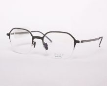 A pair of as new P+US Natural glasses frames with clear glass (RRP £350).