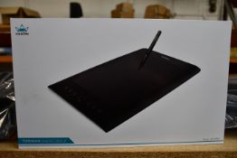 A boxed as new Huion Graphics Drawing Pen Tablet H610 Pro. 8192 Levels of Pressure Sensitivity. 10 x