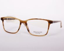 A pair of as new Hackett glasses frames with clear glass (RRP £220).