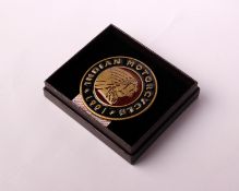 Three as new Indian Motorcycle 1901 men's belt buckles.