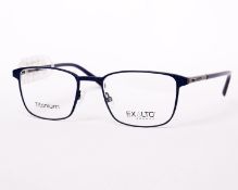 A pair of as new Exalto glasses frames with clear glass (RRP £270).