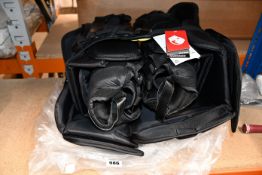 One as new Warrior R\GT2 SR ice hockey chest protector in black (M).