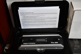 One boxed as new PRO 360 digital protractor (360 degree).