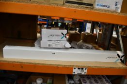 A quantity of as new Cross water items to include taps, shower heads and shower hoses (Approximately