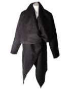 One as new MDNT:45 coat in black (M).