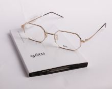 A pair of as new Gotti glasses frames with clear glass (RRP £350).