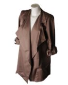 Eleven ladies' as new Katrus lightweight coats (Style: 331) in Brazil brown, navy and grey (