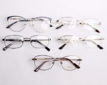 Five pairs of as new Opera glasses frames (RRP £100-130 each).