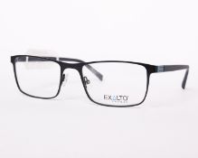 A pair of as new Exalto glasses frames with clear glass (RRP £270).