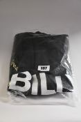 Two as new Billy Los Angeles distressed logo t-shirts (S - RRP $195).