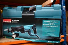 A boxed as new Makita 11 amp Recipro Saw (JR3050T).