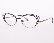 A pair of as new Lafont glasses frames with clear glass (RRP £230).