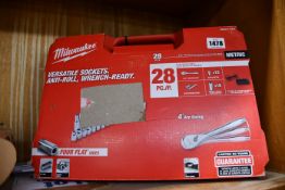 One as new Milwaukee 28-piece 1/2