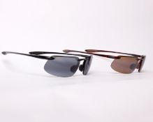 Two pairs of as new Maui Jim sunglasses.