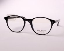 A pair of as new Hackett Bespoke glasses frames with clear glass (RRP £220).