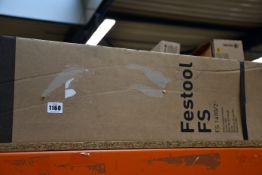 A boxed as new Festool guide rail (1400/2).