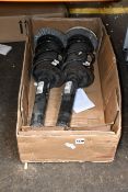 Two pre-owned BMW shock absorbers (3131-6865128-01).