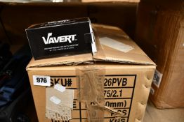 Fifty boxed as new Vavert high performance 100% butyl inner tubes (26