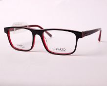 A pair of as new Exalto glasses frames with clear glass (RRP £270).