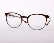 A pair of as new Vanni glasses frames with clear glass (RRP £220).