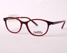 A pair of as new Oxibis glasses frames with clear glass (RRP £230).