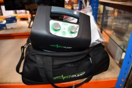 A pre-owned Recovery pump medical compression boots and compression machine (Model 731r).