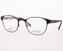 A pair of as new Exalto glasses frames with clear glass (RRP £270).