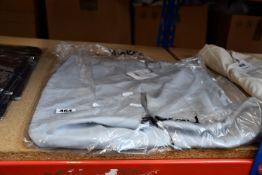 A pair of as new Theory Treeca cropped trousers in mist blue (Size 6 - RRP $295).