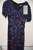 An as new The Kooples Poison Roses on Georgette dress (Size 2 - RRP £318).