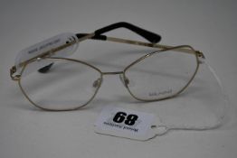 A pair of as new Vanni glasses frames with clear glass (RRP £220).