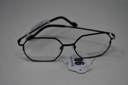 A pair of as new Vanni glasses frames with clear glass (RRP £240).