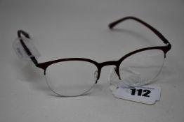 A pair of as new P+US Combo glasses frames with clear glass (RRP £210).