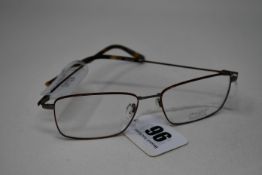 A pair of as new P+US Pro Style glasses frames with clear glass (RRP £210).