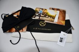 An as new ViX Paula Hermanny Ella triangle top in black (S - RRP $112).