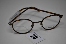 A pair of as new Paul & Joe glasses frames with clear glass (RRP £260).