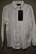 An as new The Kooples Royal Popeline blouse (Size 3 - RRP £128).