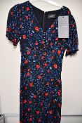 An as new The Kooples Poison Roses on Georgette dress (Size 1 - RRP £318).