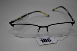 A pair of as new P+US Pro Style glasses frames with clear glass (RRP £210).
