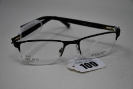 A pair of as new Exalto glasses frames with clear glass (RRP £270).