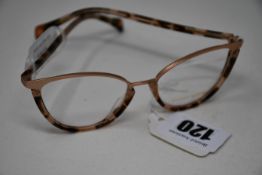 A pair of as new William Morris Black Label glasses frames with clear glass (RRP £250).