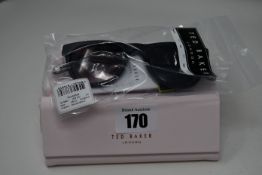 Three pairs of as new Ted Baker Dirk sunglasses with cases.