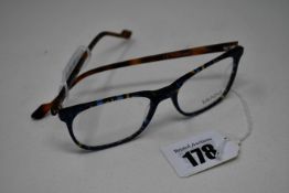 A pair of as new Vanni glasses frames with clear glass (RRP £220).