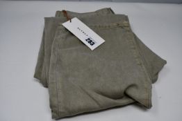 A pair of as new Slvrlake Arizona straight leg jeans (Size 27 - RRP £230).