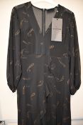 An as new The Kooples Flying Paisley dress (Size 1 - RRP £318 - no tag).