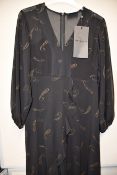 An as new The Kooples Flying Paisley dress (Size 2 - RRP £318).