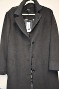 An as new James Lakeland coat in black (Size 52 - RRP £325).